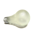 Silver Base Breakaway Standard Light Bulb Prop for Television, Film and Theater safe stunts - Dependable Expendables