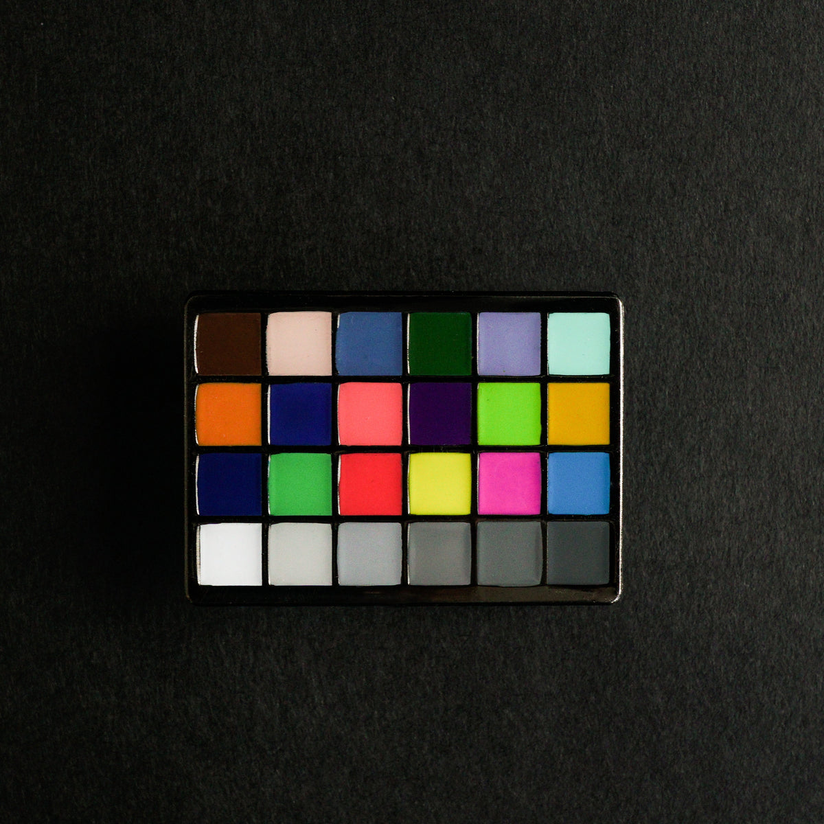 Color Chart Enamel Pin – Dependable Expendables