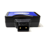 The Camlast D-USB External D-Tap Adapter will allow any battery with a D-tap out to be used to power electronic devices with a pass through female D-tap out and a USB out port - Dependable Expendables