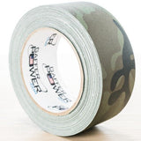 Gaffer Power 2" Gaff Tape 2 Inch x 25 Yards Muted Army Green Camouflage