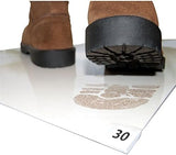 Cleanroom PVC Tacky Adhesive Mat Sticky Pads are commonly used in front of a Green Screens or White Cyc’s for protecting floors of sound stages floors in video and film production Dependable Expendables