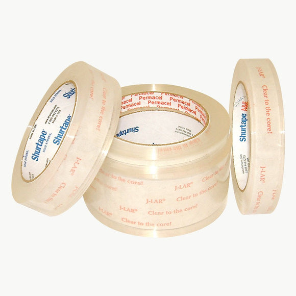 Shurtape J-LAR CLR172 JLAR to The Core Tapecel clear tape