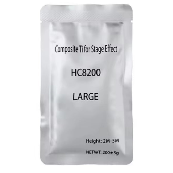 Cold Spark Machine HC8200 Ti Powder 200g Bag 3-5M Range Stage Large Effect - Dependable Expendables