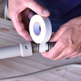 Teegan Tapes 5-Pack Vinyl Electrical Tape 3/4" X 66 Feet (White)