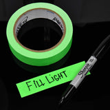 Gaffer Power 1" Paper Console Labeling Tape, 1 Inch x 20 Yards (White, Fluorescent Green, Fluorescent Yellow)