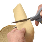 Teegan Tapes Reinforced Gummed Kraft Paper Packing Tape 2.75 Inch x 375 Ft
