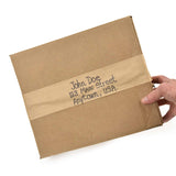 Teegan Tapes Reinforced Gummed Kraft Paper Packing Tape 2.75 Inch x 375 Ft