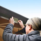 Gaffer Power 4" Patch & Shield Power All Weather Patch Tape 4 inch X 5 ft (Clear)