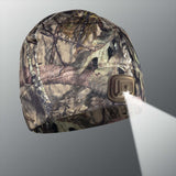Dark Camo Fleece POWERCAP 3.0 Lighted Headlamp Fleece Beanies Rechargeable LED - Dependable Expendables