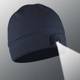 Dark Grey POWERCAP 3.0 Lighted Headlamp Fleece Beanies Rechargeable LED - Dependable Expendables