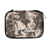 Digital Camo On Set Headsets FilmPro travel case available at Dependable Expendables.