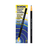 Dixon Phano China Marker - Box of 12 - Blue - Dependable Expendables