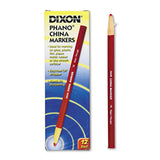 Dixon Phano China Marker - Box of 12 - Red - Dependable Expendables