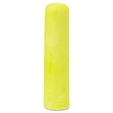 Dixon Railroad Crayon Chalk, 4" x 1" Diameter, Yellow - Dependable Expendables