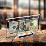 Dollar Bill Holder Display Case - Dependable Expendables