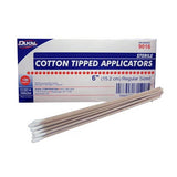 Dukal Cotton Tip 6 inch Swabs are popular with camera crews as general-purpose applicators perfect for cleaning sensor components, removing oil, applying liquids or adhesives - Dependable Expendables