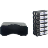 Storacell Magnetic AA 12 Pack Battery Caddy Embedded with Cradle - Dependable Expendables