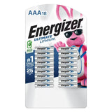 Energizer Ultimate Lithium AAA Batteries - 18 Pack - Dependable Expendables