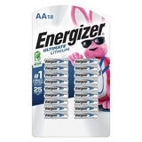Energizer Ultimate Lithium AA Batteries - 18 Pack - Dependable Expendables