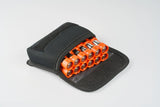 Black Storacell Flex-Safe Battery Caddy Pouch - Dependable Expendables