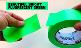 Gaffer Power Gaff Tape, 2 Inch x 30 Yards (Fluorescent Green)