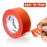 Gaffer Power Gaff Tape, 2 Inch x 30 Yards (Fluorescent Orange)