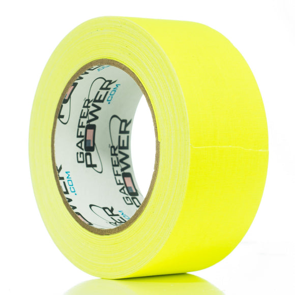 Fluorescent Yellow Gaffer Power 2 inch Gaff Tape
