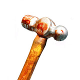 Foam Rubber Ball-Peen Hammer Stunt Prop (Silver, Rusty, Bloody)