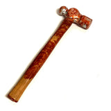 Foam Rubber Ball-Peen Hammer Stunt Prop (Silver, Rusty, Bloody)
