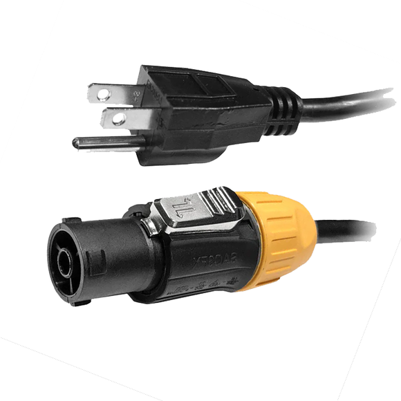 GAMMA 3ft PowerCON True1 to Edison Cable - Dependable Expendables