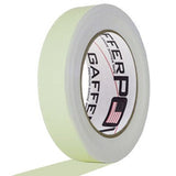 Gaffer Power 1 inch Glow in the dark expendable tape for video and film location and on set safety. 