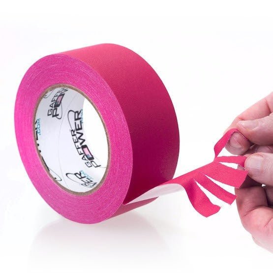Gaffer Power Gaff Tape, 2 Inch x 30 Yards - Fluorescent Pink