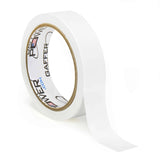 Gaffer Power Paper Console Labeling Tape, 1 Inch x 20 Yards White