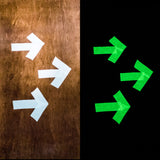 Gaffer Power Glow in the dark expendable tape safety Arrows markers