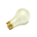 Gold Base Breakaway Standard Light Bulb Prop for Television, Film and Theater safe stunts - Dependable Expendables