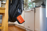 Orange  Storacell Hardened Zip Battery Pouch  - Dependable Expendables