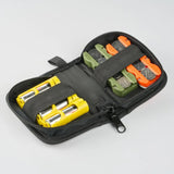 Orange  Storacell Hardened Zip Battery Pouch  - Dependable Expendables
