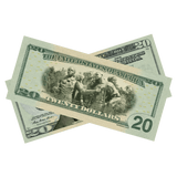 Money Prop $20 Harriet Tubman Commemorative Bills - Dependable Expendables
