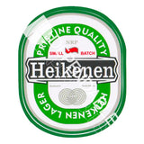SMASHProps Single Self Adhesive Heikenen Heineken Bottle Label - License and Royalty Free for Film Use Dependable Expendables Dallas Texas