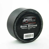 Gaffer Power Black Premium Grade Bookbinding Tape 2 Inch x 15 Yards 