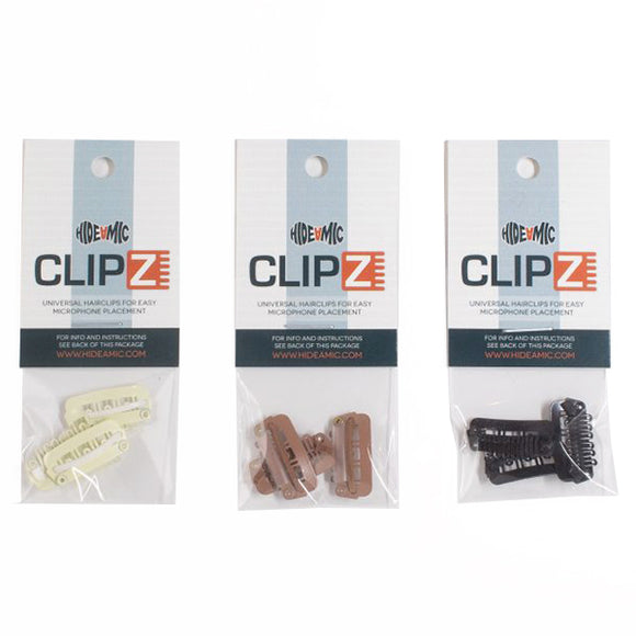 Hide-A-Mic Clipz (Black, Brown, Blond)