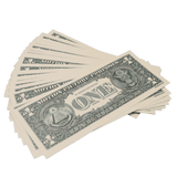 Money Prop - New Series All Denomination Full Print Mixed Bills Stack