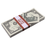 Money Prop - 1990 Series $50 Full Print $5,000 Stack