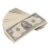 Money Prop - 1990 Series $50 Full Print $5,000 Stack