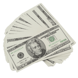 Money Prop - 2000 Series $20 Full Print $2,000 Stack