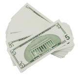 Money Prop - 2000 Series $5 Full Print $500 Stack