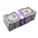 Money Prop - 1990 Series $50 Aged Full Print $6,000 Stacks Bundle