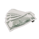 Money Prop - 2000 Series $50 ✔️RealAged™ Full Print  $15,000 Stacks Bundle