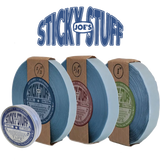 Joe’s Sticky Stuff Double-Sided Adhesive Clear Tape 1/2", 3/4", 1" Rolls Group Shot - Dependable Expendables Dallas, Texas