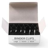 Large 1.9-Inch Heavy-Duty Binder Clips 48-Pack Black - Dependable Expendables